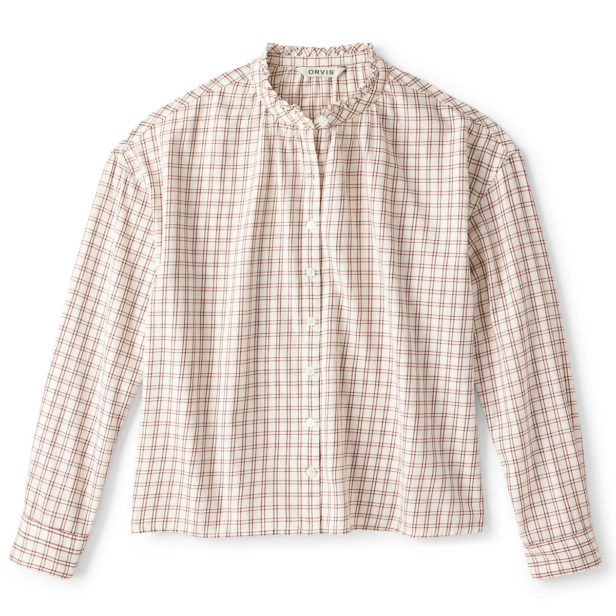 Women's Sunderland Brushed Twill Long-Sleeve Top - Orvis Popular