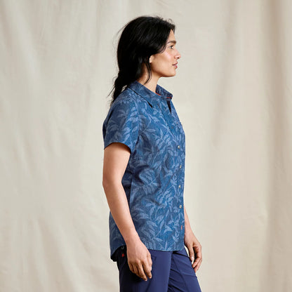 Women's Tech Chambray Short-Sleeve Work Shirt - Orvis Quality