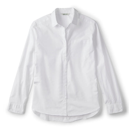 Women's Heritage Poplin Garment-Dyed Long-Sleeve Shirt - Orvis Deals
