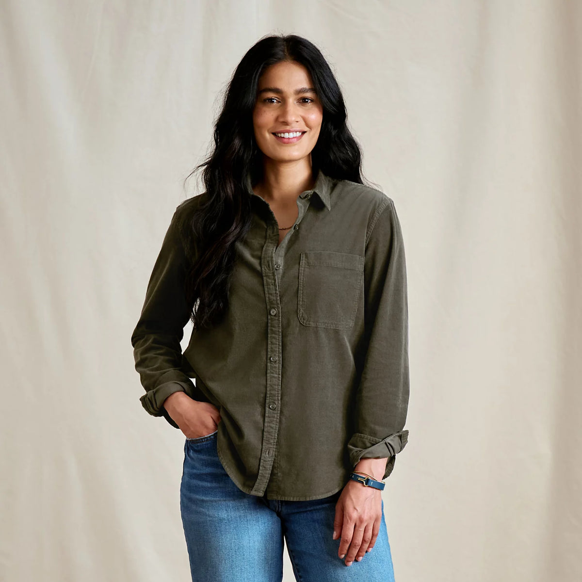 Corduroy Button-Down Long-Sleeve Shirt - Orvis Premium