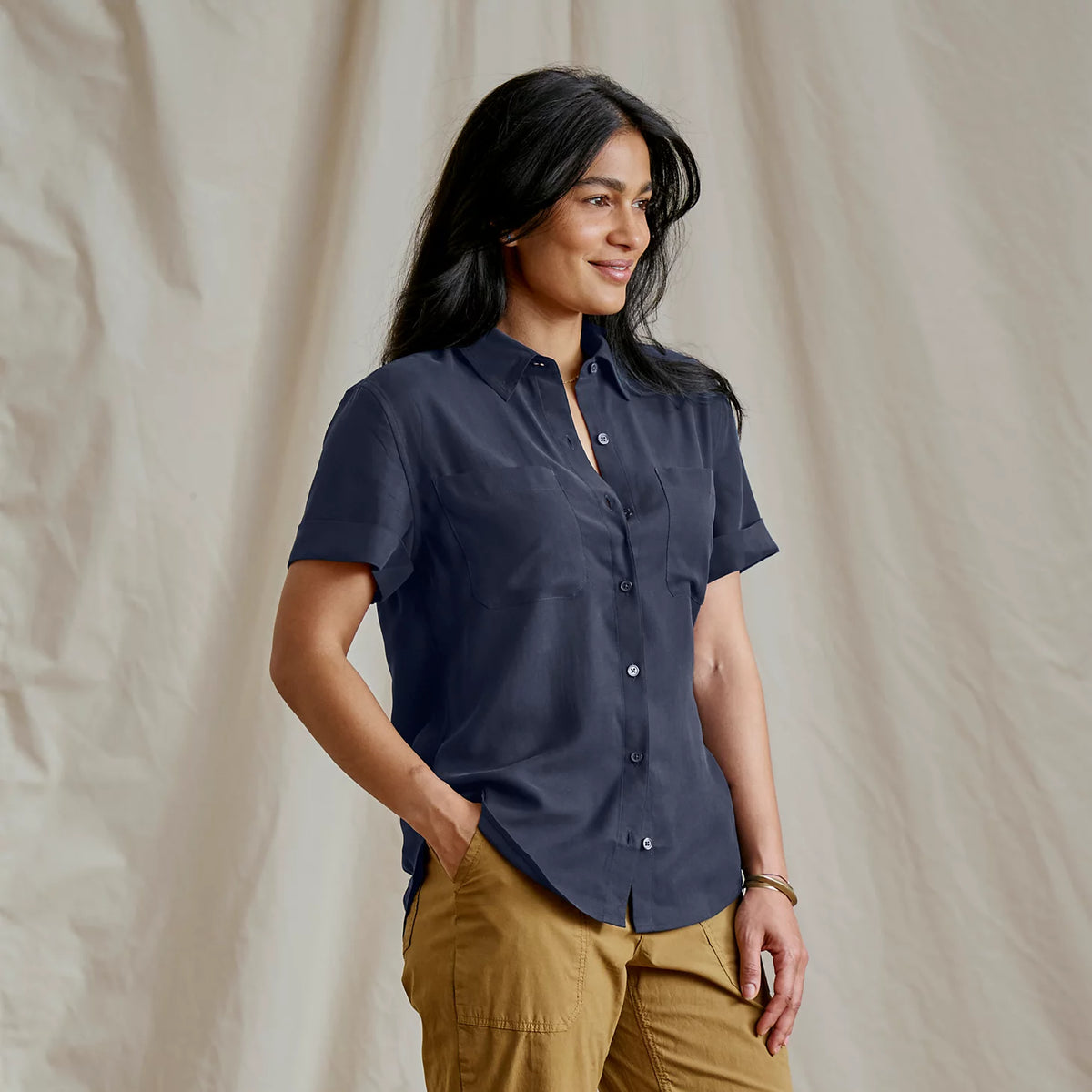 Washable Silk Short-Sleeve Camp Shirt - Orvis Sale