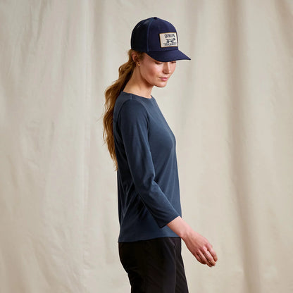 Outbound Merino 3/4-Sleeve Boatneck Tee - Orvis New