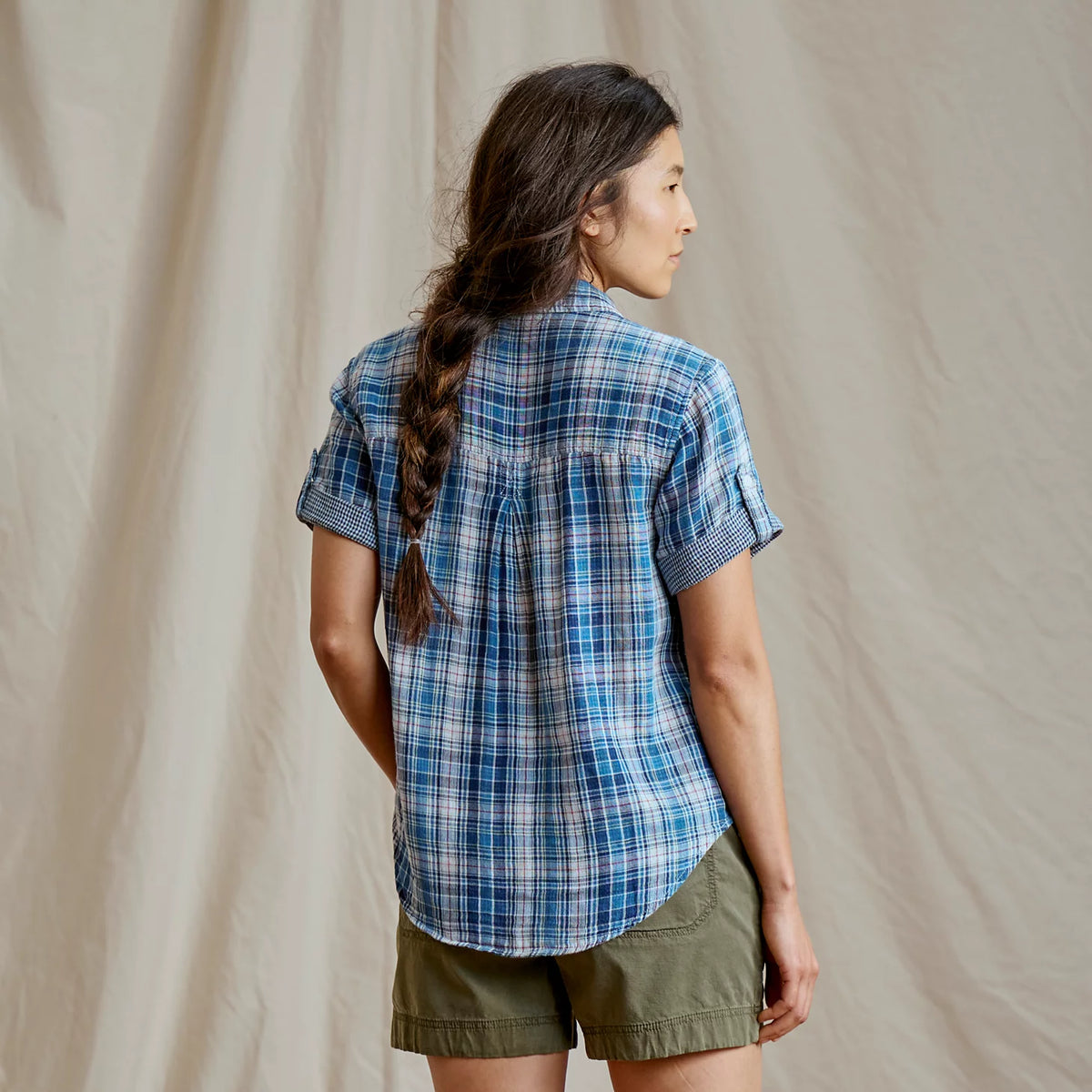 Plaid Gauze Short-Sleeve Camp Shirt - Orvis Signature