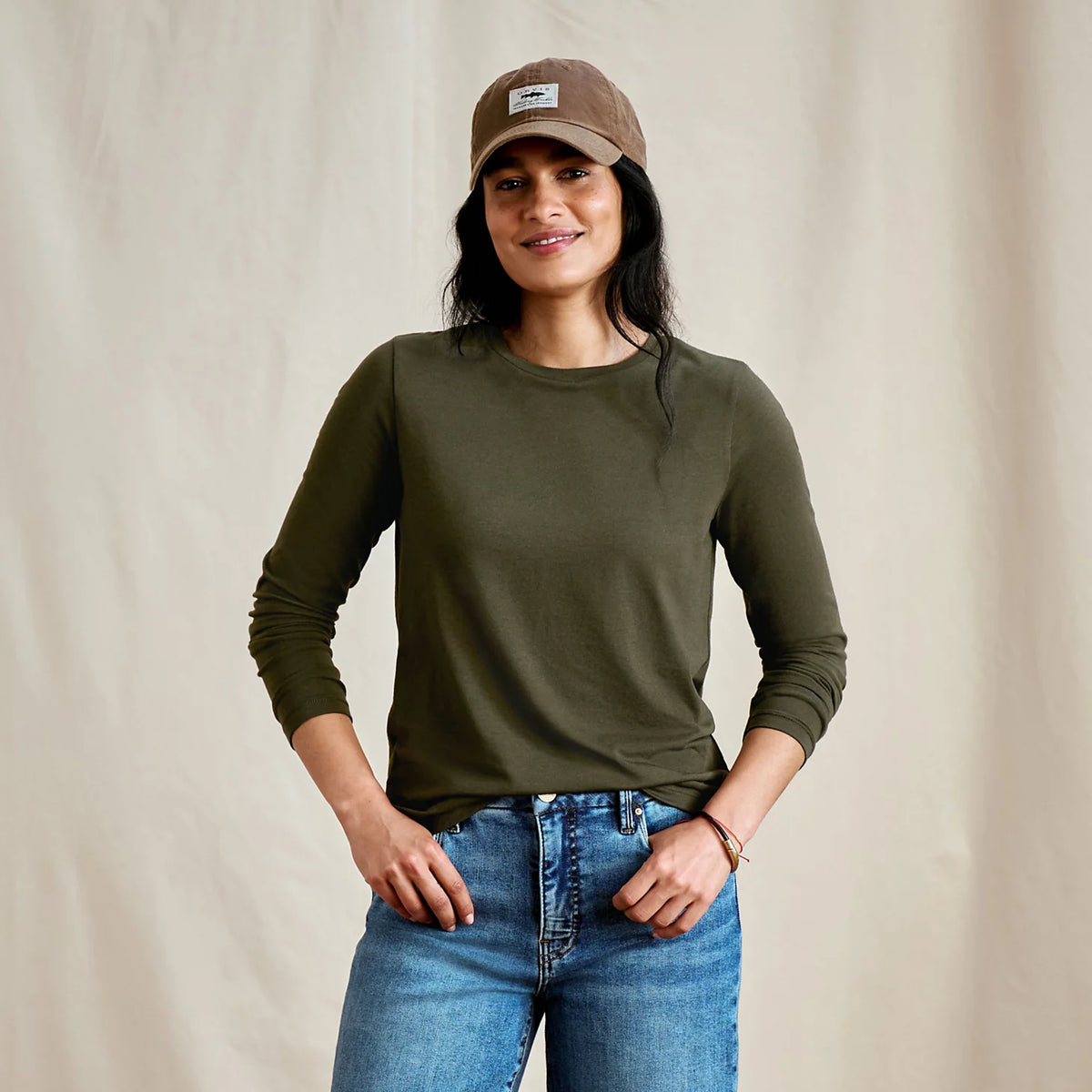 Perfect Long-Sleeve Crew - Orvis Premium