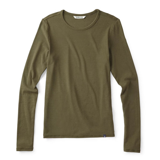 Ribbed Long-Sleeve Crew - Orvis Exclusive