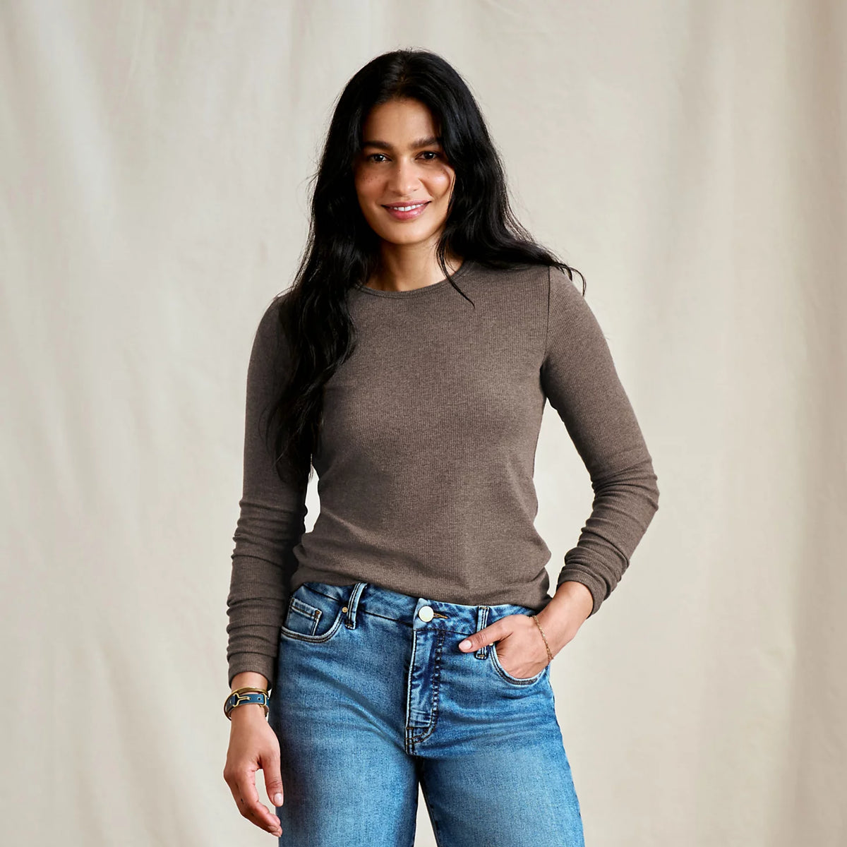 Ribbed Long-Sleeve Crew - Orvis Exclusive