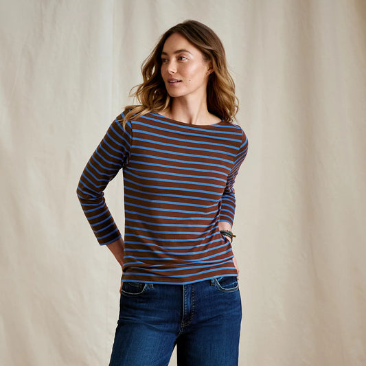 Perfect 3/4-Sleeve Boatneck Tee - Orvis Customer Favorite