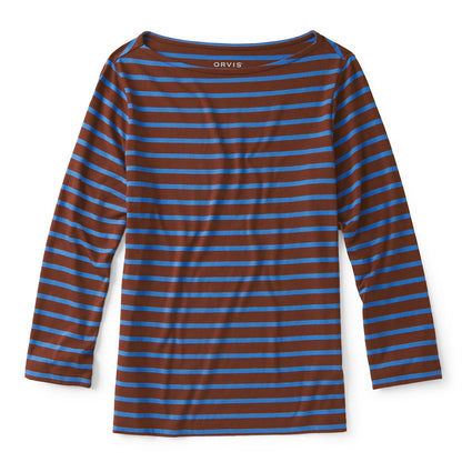 Perfect 3/4-Sleeve Boatneck Tee - Orvis Customer Favorite