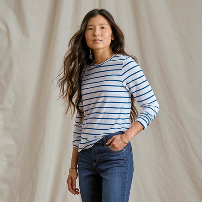 Perfect Relaxed Long-Sleeve Crew - Orvis Latest
