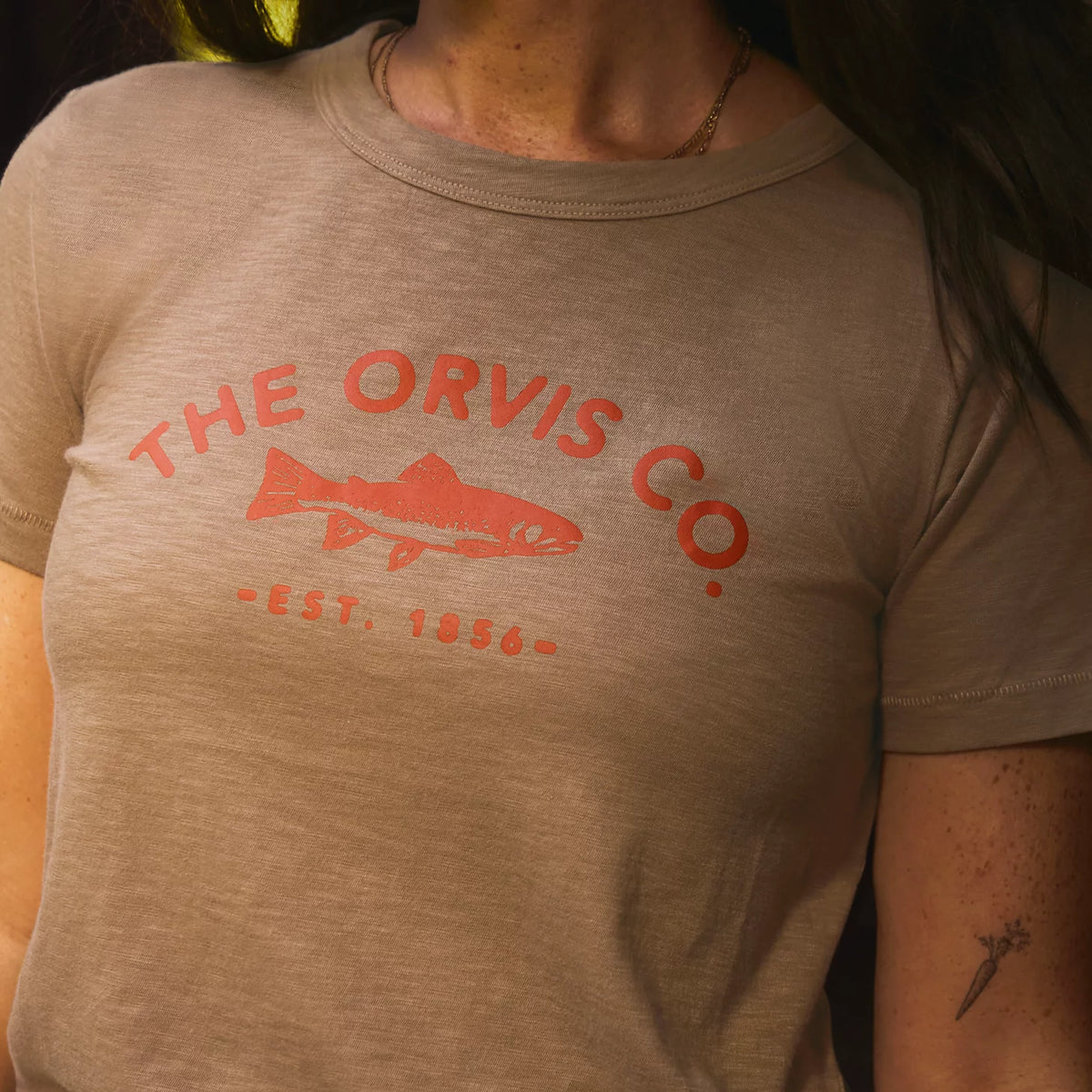Bromley Slub Graphic Crewneck Tee - Orvis Top Pick