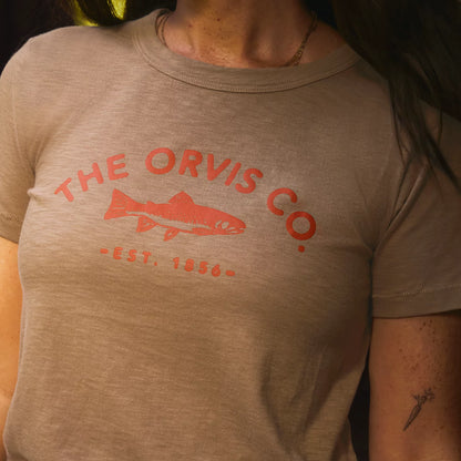 Bromley Slub Graphic Crewneck Tee - Orvis Top Pick