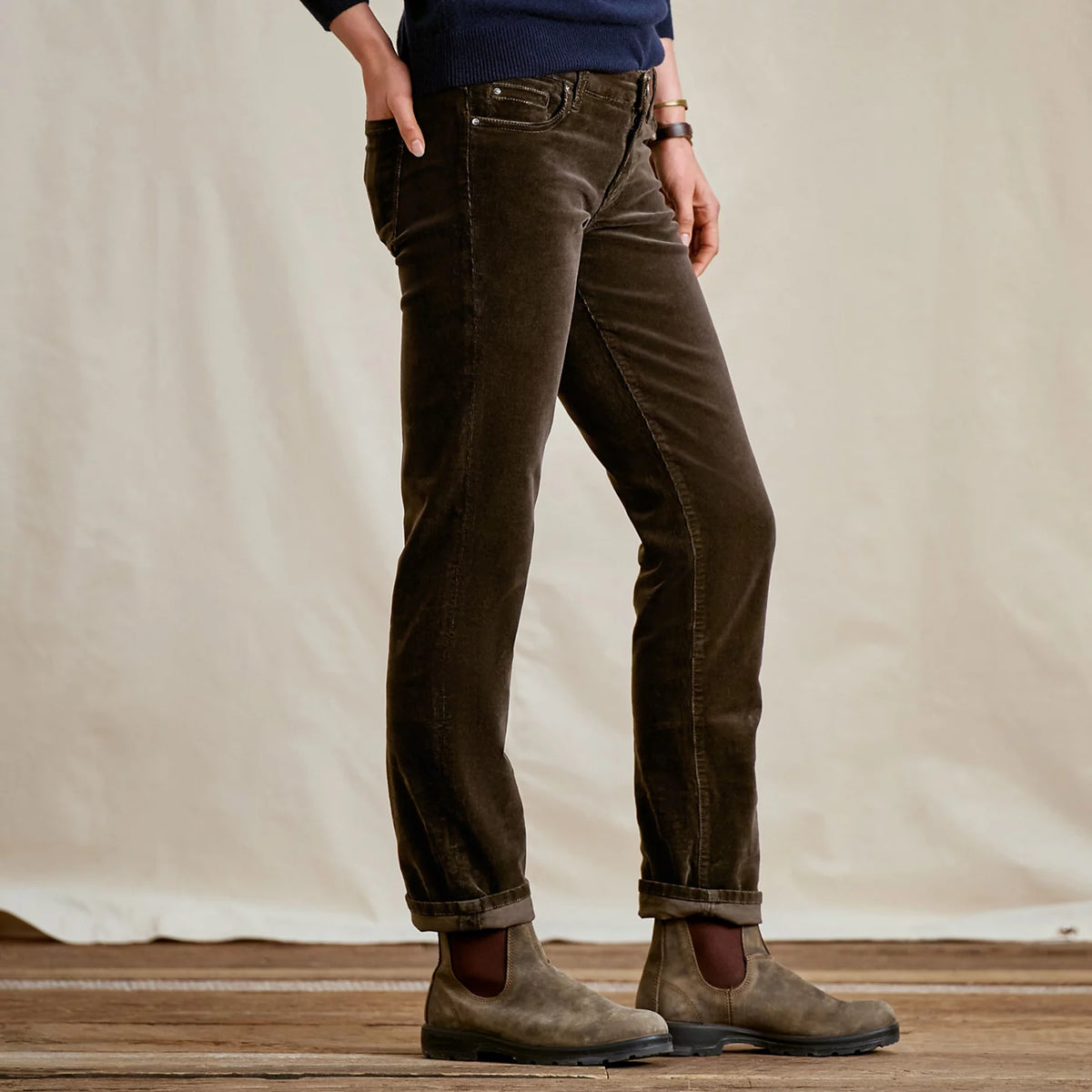 Kut from the Kloth® Catherine Mid-Rise Boyfriend Cords - Orvis Popular