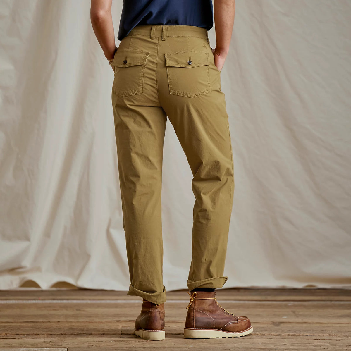 Women's 1856 Stretch Poplin Utility Pants - Orvis Signature