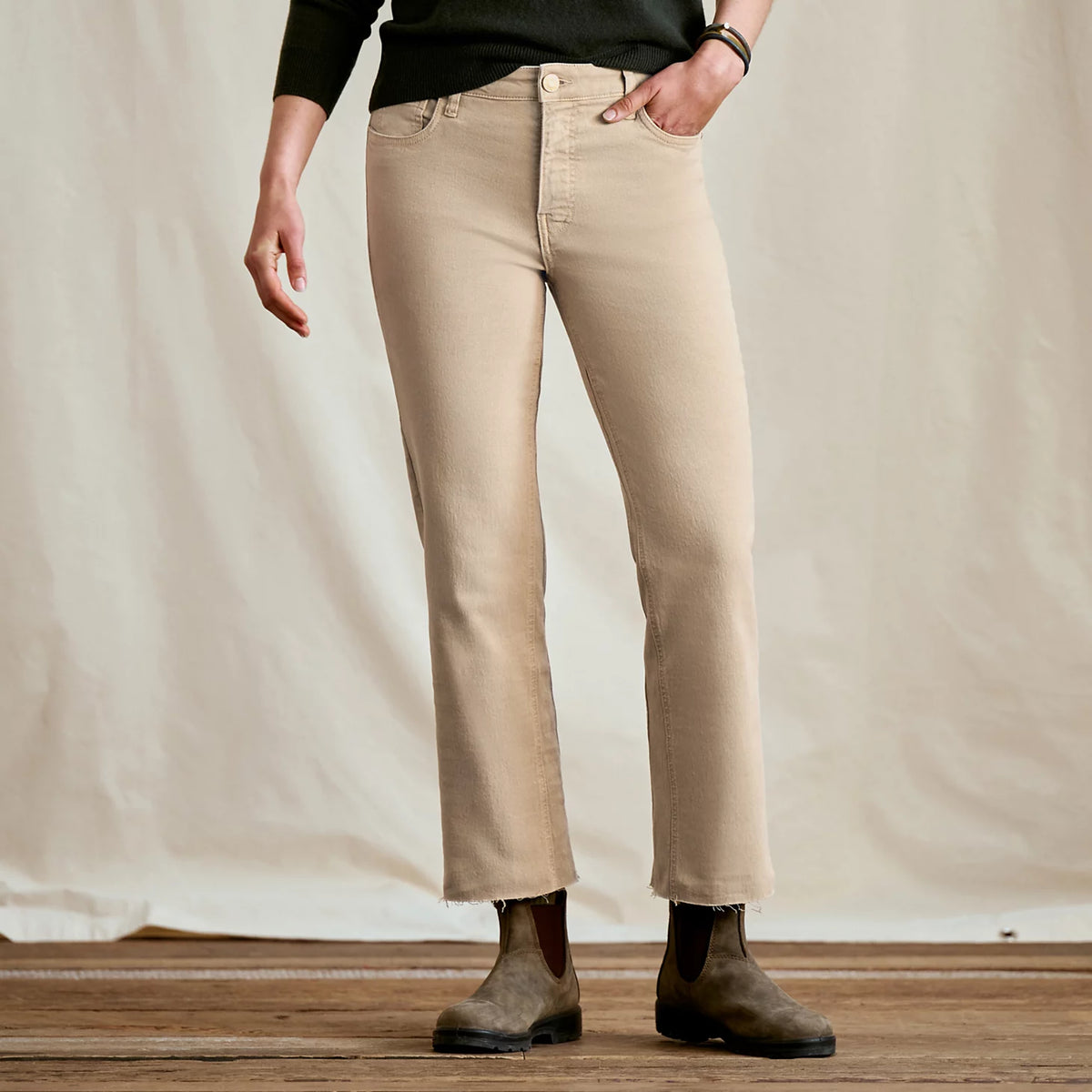 Kut from the Kloth® Kelsey Cropped Flare Jeans - Orvis Classic