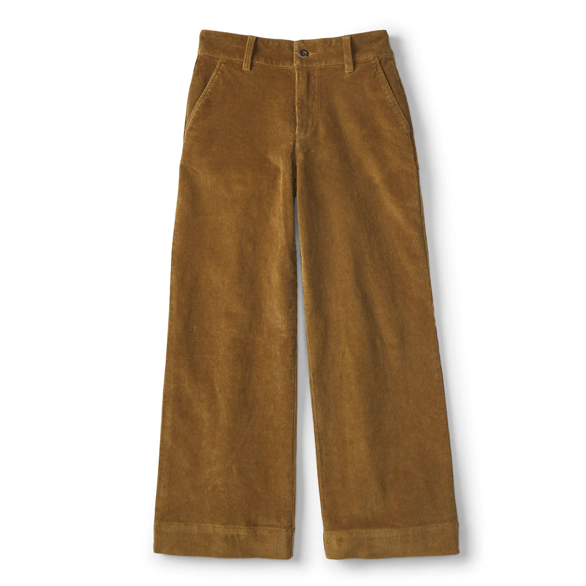 Corduroy High-Rise Wide-Leg Pants - Orvis Essential