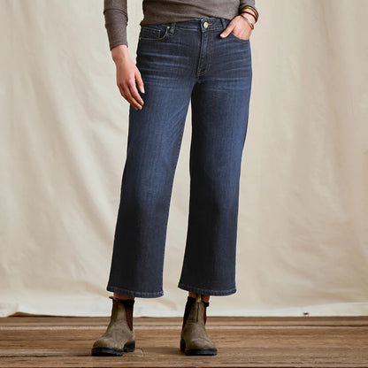 Kut from the Kloth® Charlotte Denim Wide-Leg Cropped Jeans - Orvis Best Price