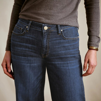 Kut from the Kloth® Charlotte Denim Wide-Leg Cropped Jeans - Orvis Best Price
