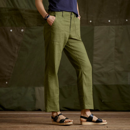 Women's 1856 Linen Utility Pants - Orvis Best Seller