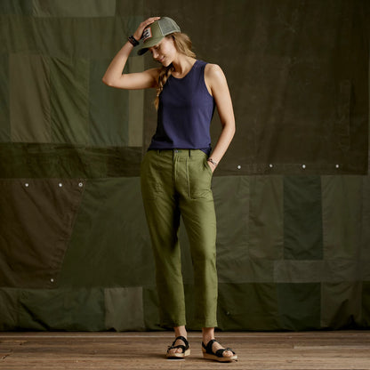 Women's 1856 Linen Utility Pants - Orvis Best Seller