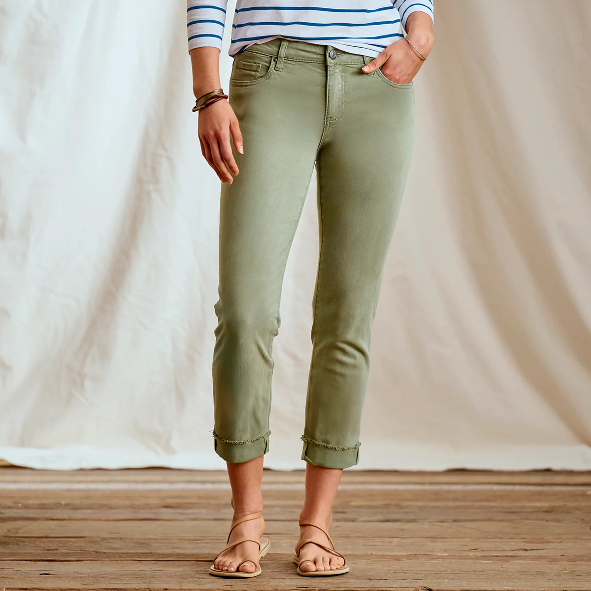 Kut from the Kloth® Amy Stretch Twill Cropped Chinos - Orvis Trusted