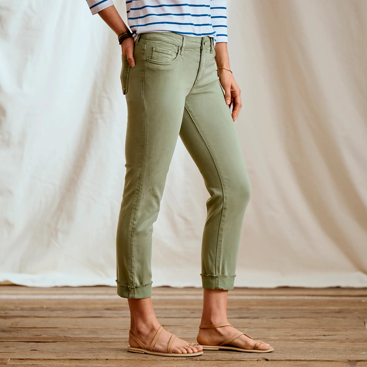 Kut from the Kloth® Amy Stretch Twill Cropped Chinos - Orvis Trusted