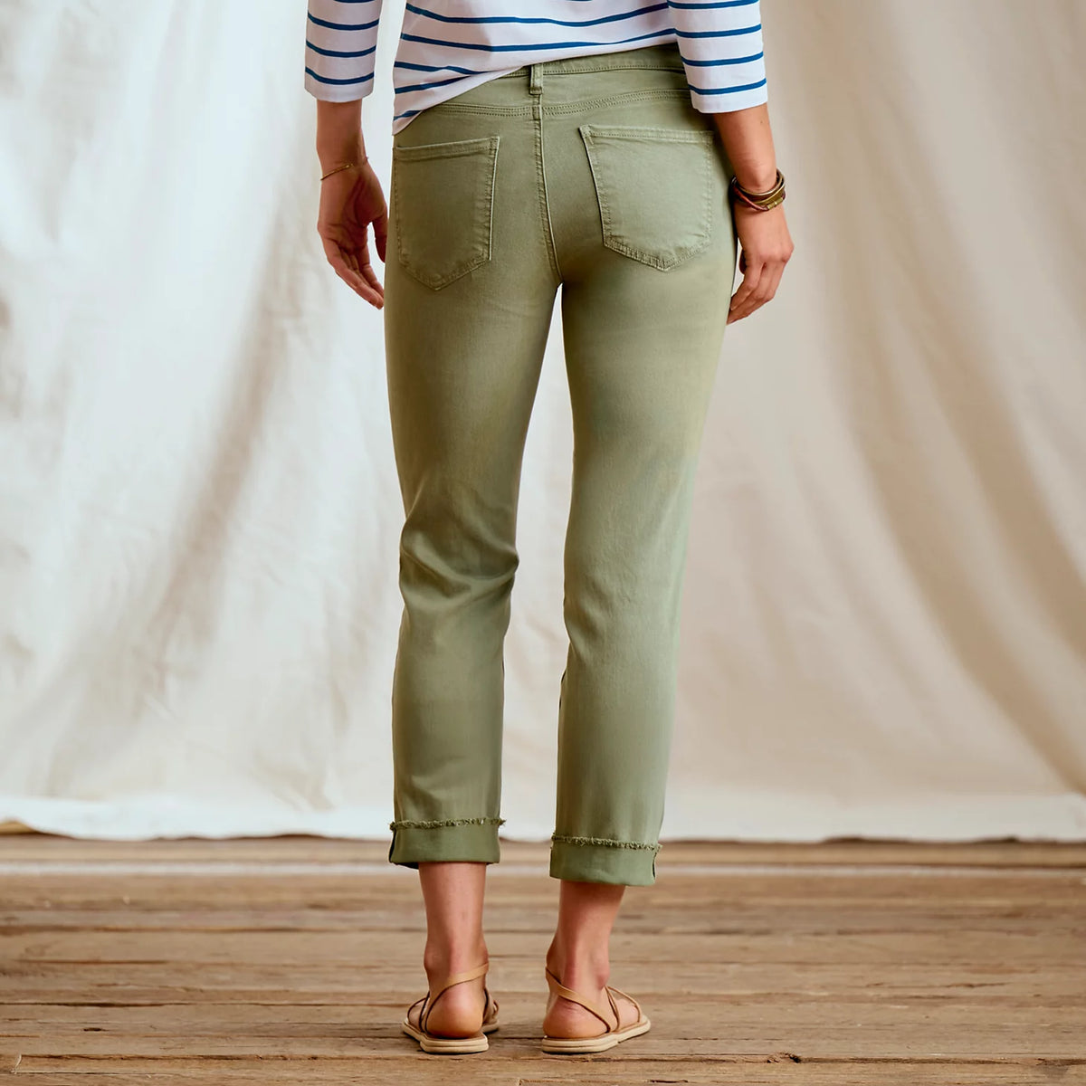 Kut from the Kloth® Amy Stretch Twill Cropped Chinos - Orvis Trusted