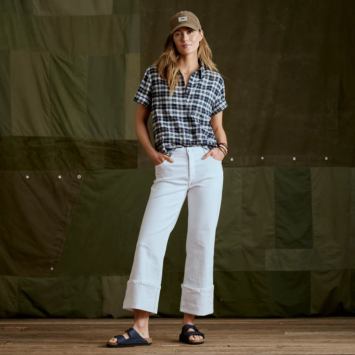Kut from the Kloth® Charlotte High-Rise Wide-Leg Cuffed Jeans - Orvis Great Value