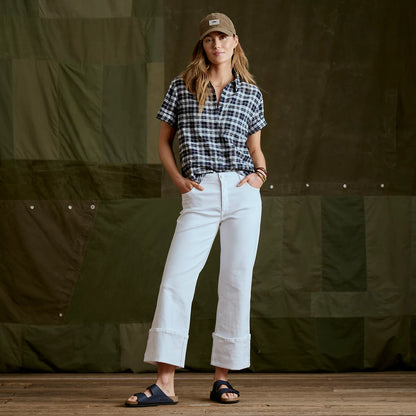 Kut from the Kloth® Charlotte High-Rise Wide-Leg Cuffed Jeans - Orvis Great Value