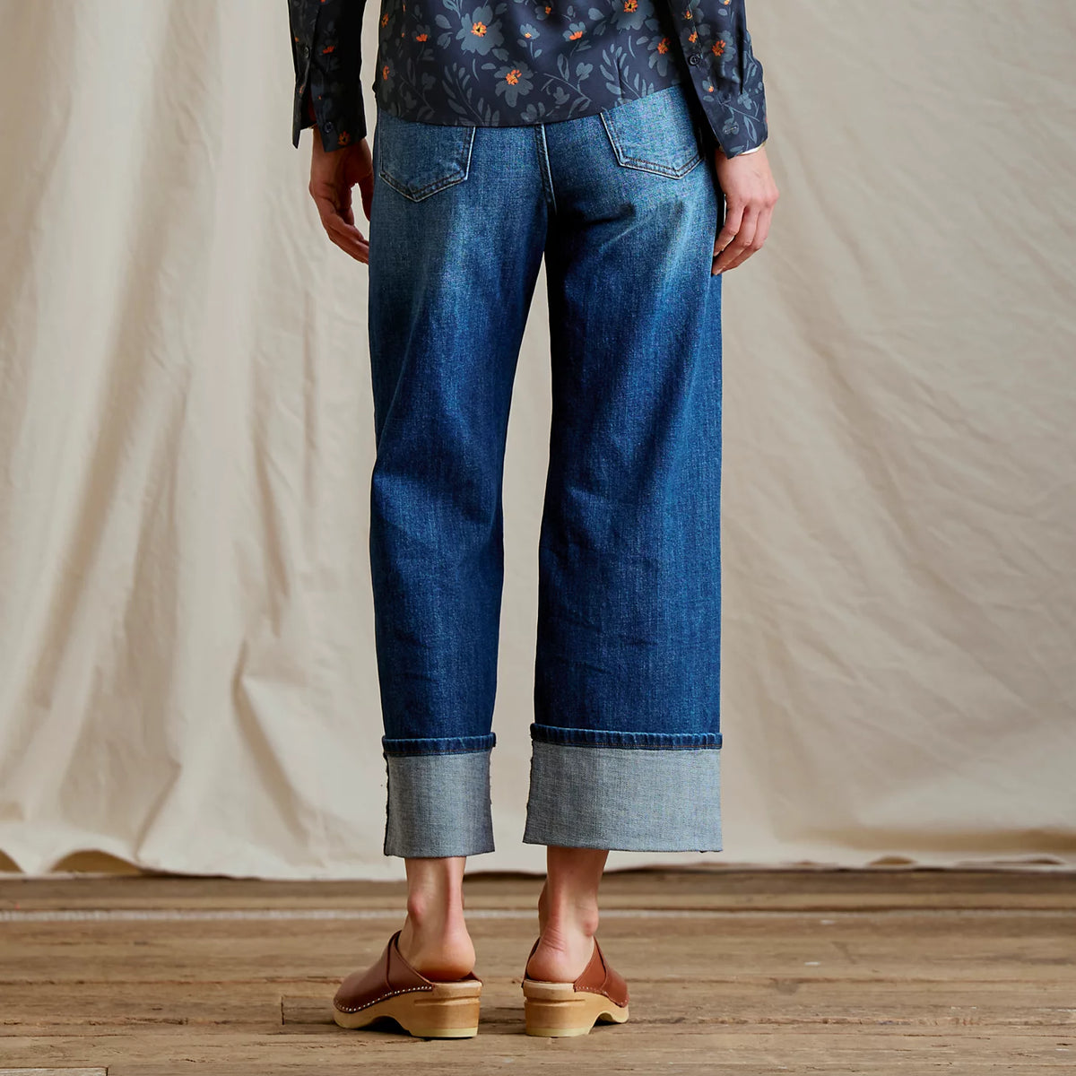 Kut from the Kloth® Sienna High-Rise Cuffed Wide-Leg Jeans - Orvis New