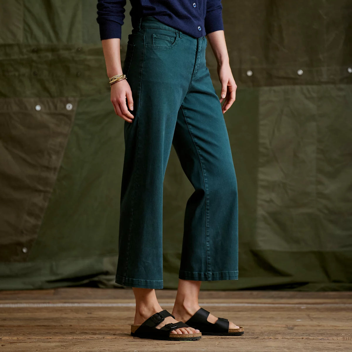 Kut from the Kloth® Charlotte Twill High-Rise Wide-Leg Jeans - Orvis Best Price