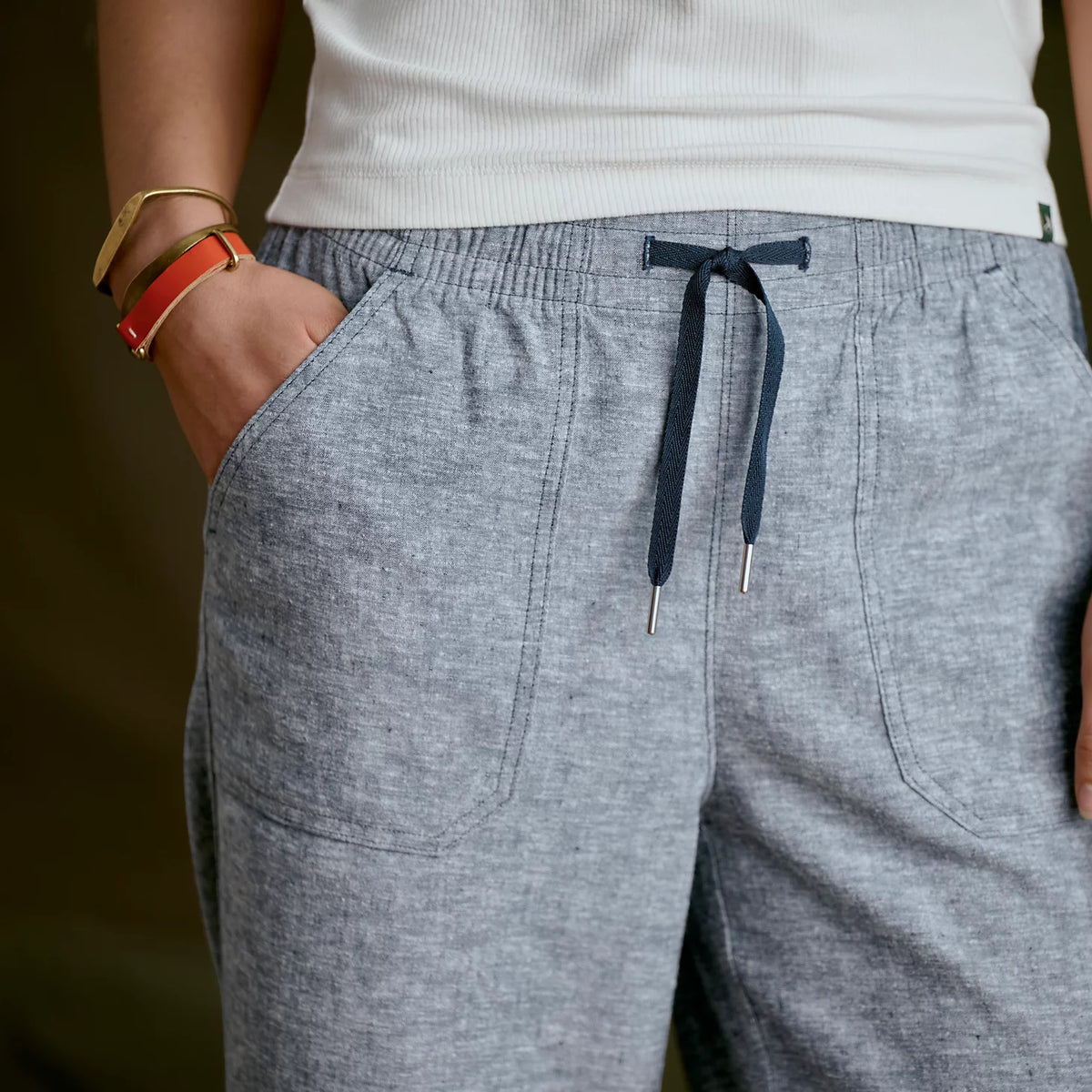 Explorer Performance Linen Wide-Leg Pants - Orvis Signature