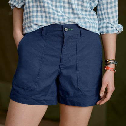 Women's 1856 Linen 5" Utility Shorts - Orvis Special Offer