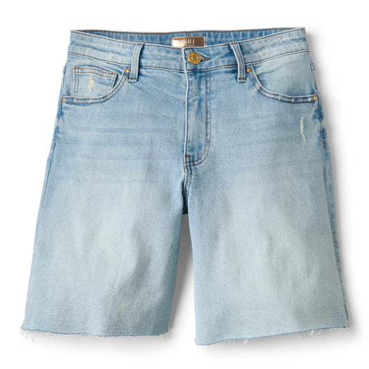 Kut from the Kloth® Hailey High-Rise Bermuda Shorts 8" - Orvis Everyday