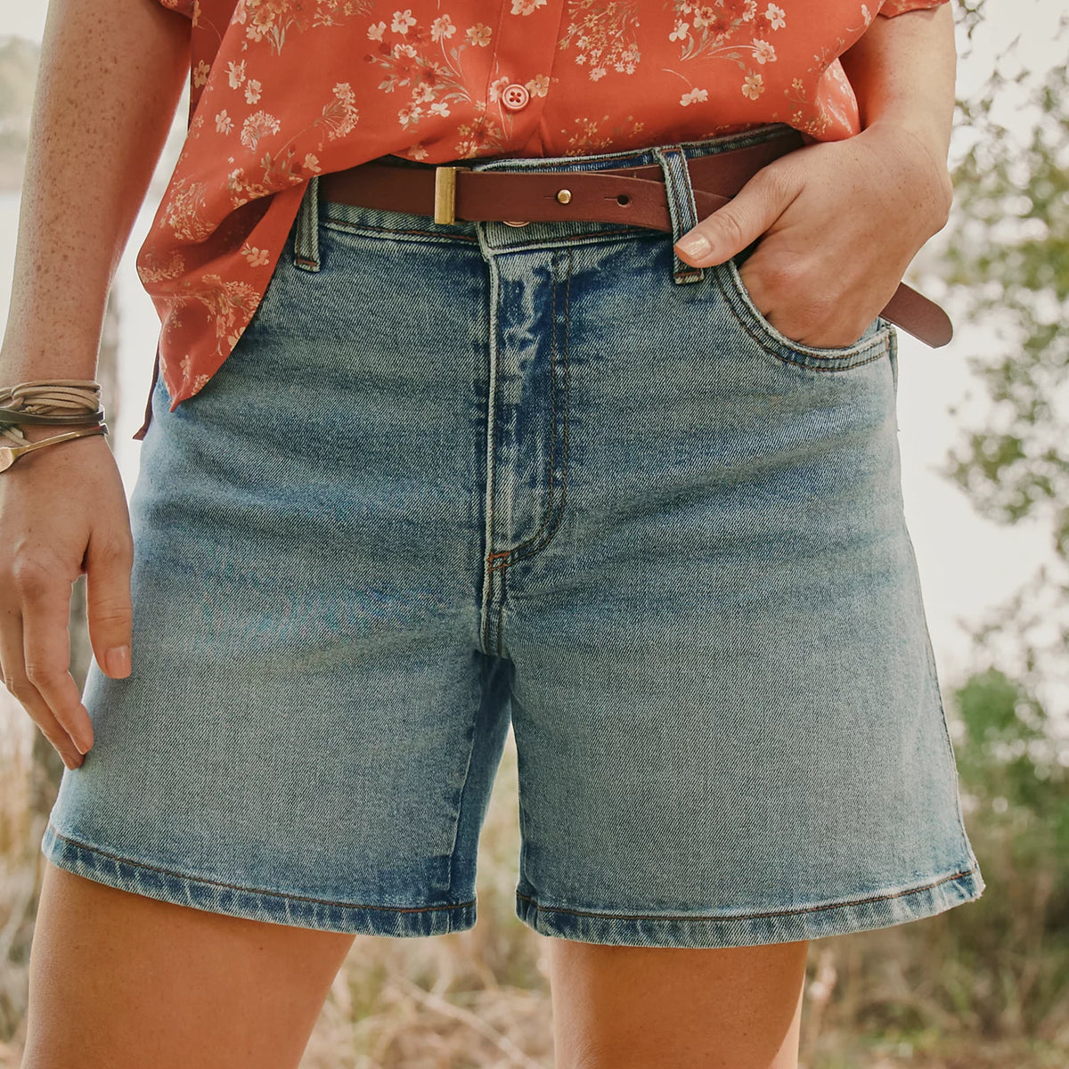 Kut from the Kloth® Jane High-Rise 4.5" Shorts - Orvis Value