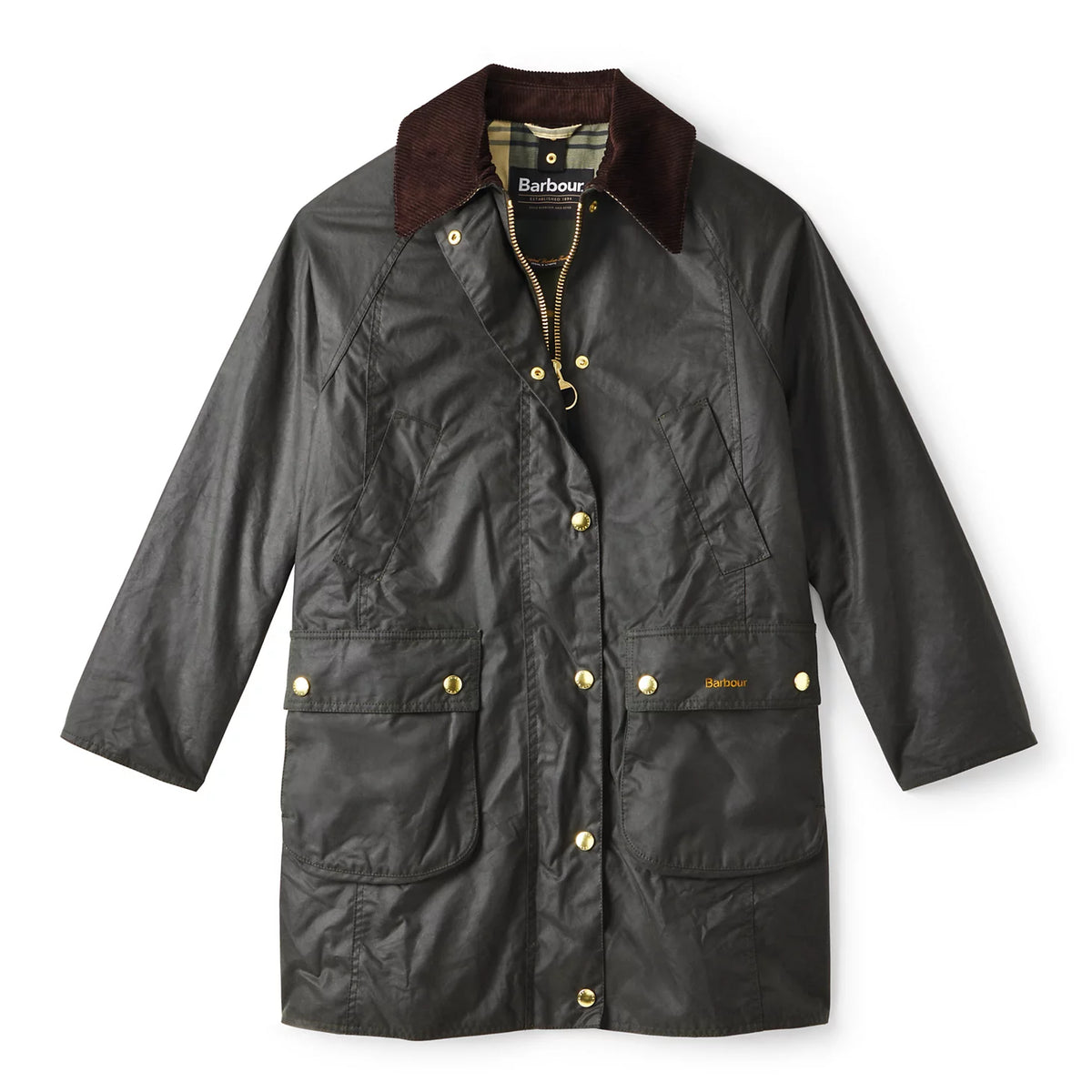 Barbour® Beadnell Waxed Long Jacket - Orvis Deals