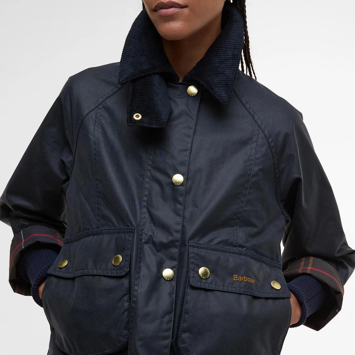Barbour® Cropped Beadnell Waxed Jacket - Orvis Quality