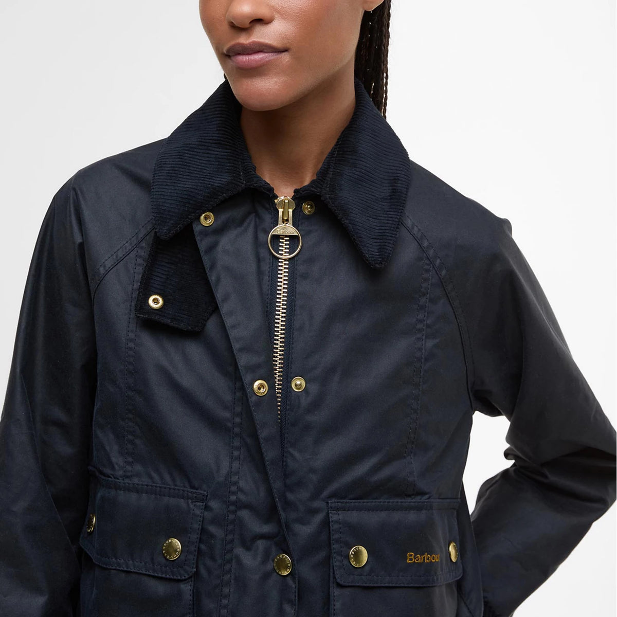 Barbour® Cropped Beadnell Waxed Jacket - Orvis Quality