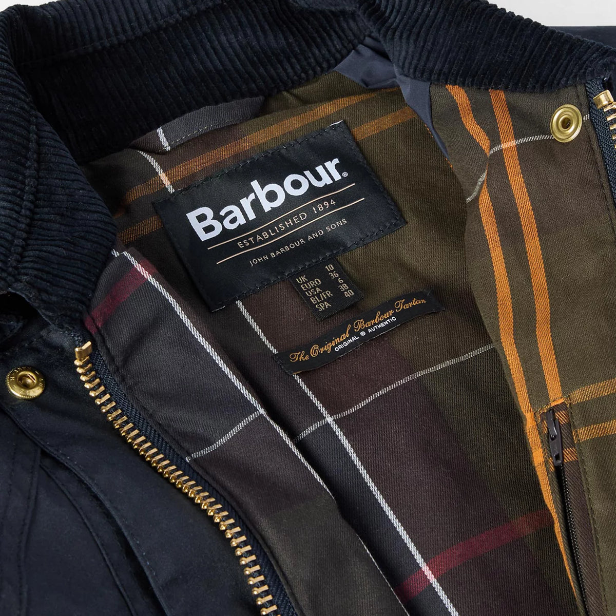 Barbour® Cropped Beadnell Waxed Jacket - Orvis Quality