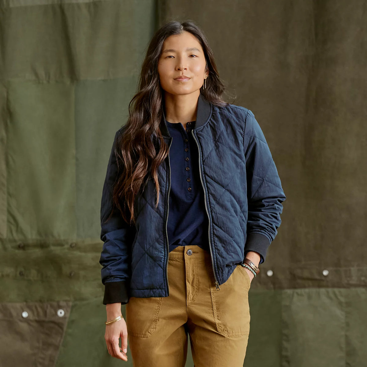 Women's 1856 Quilted Bomber Jacket - Orvis Sale