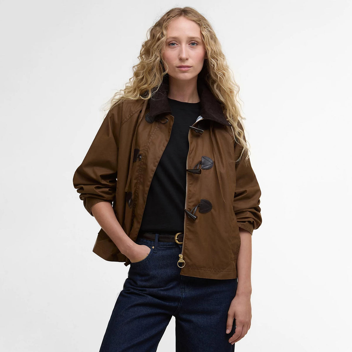 Barbour® Myra Waxed Duffle Coat - Orvis Latest