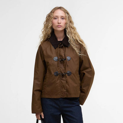 Barbour® Myra Waxed Duffle Coat - Orvis Latest