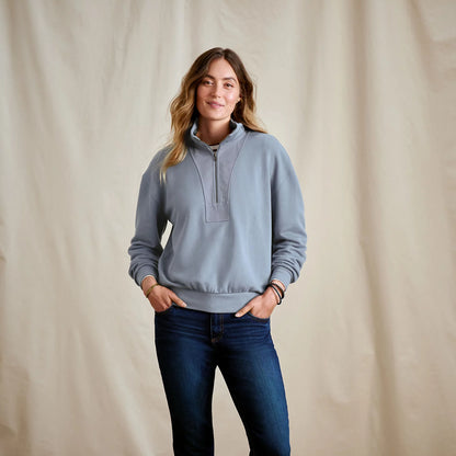 Women's Campfire 1/4-Zip Sweatshirt - Orvis Smart Buy