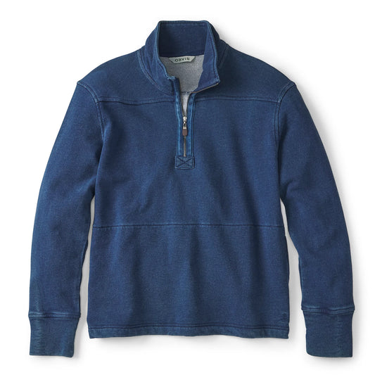 Women's Indigo 1/4-Zip Sweatshirt - Orvis Top Pick