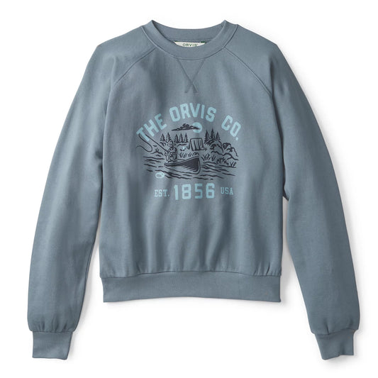 Women's Campfire Graphic Crewneck Sweatshirt - Orvis Best Price