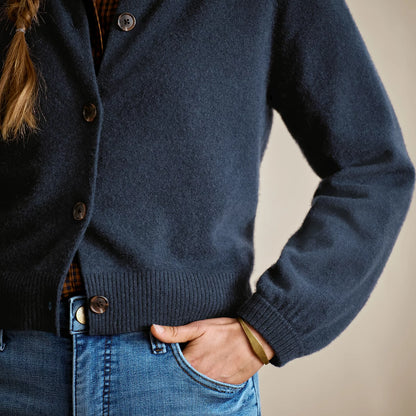 Boiled Cashmere Cardigan - Orvis Discount