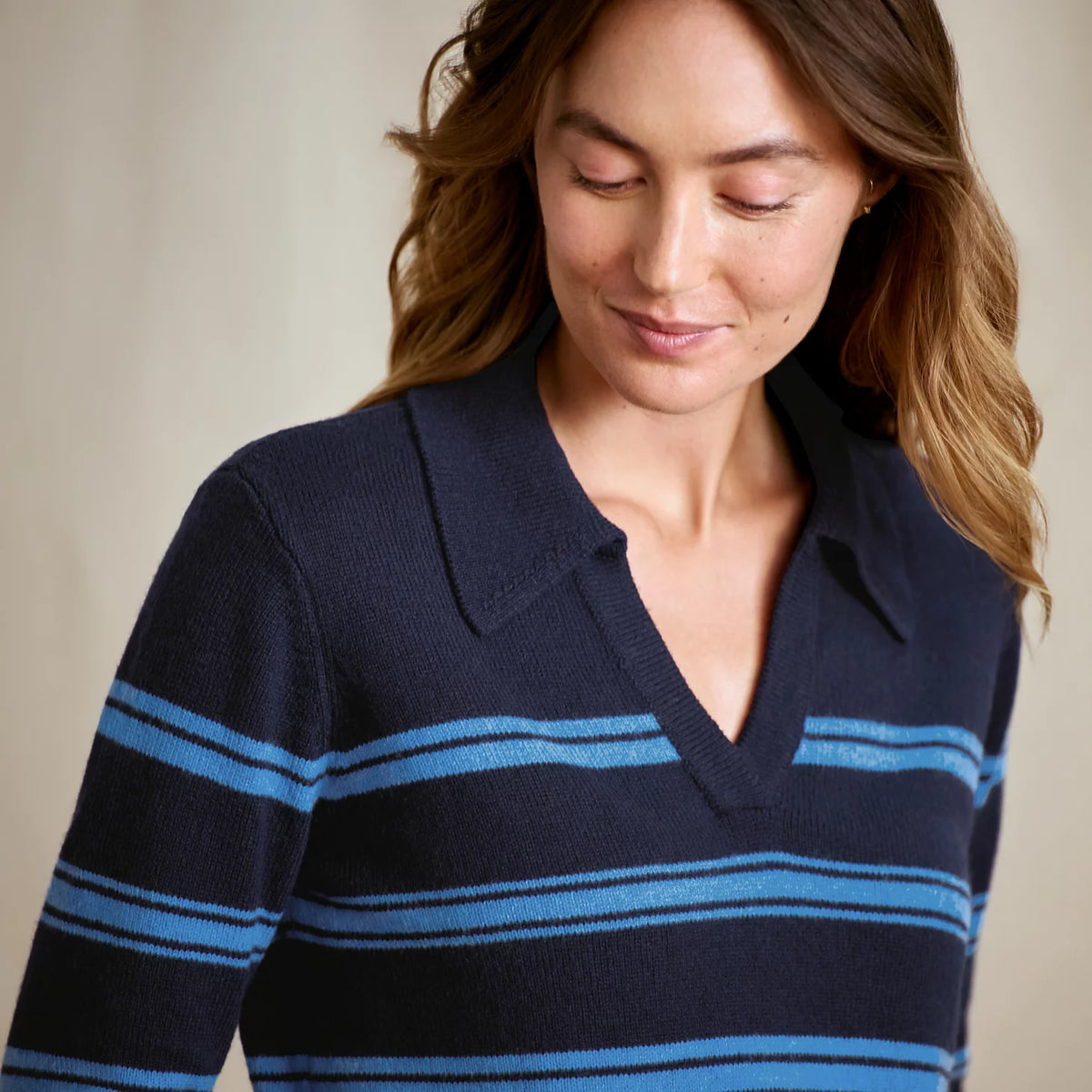 Brookside Striped Polo Sweater - Orvis Sale