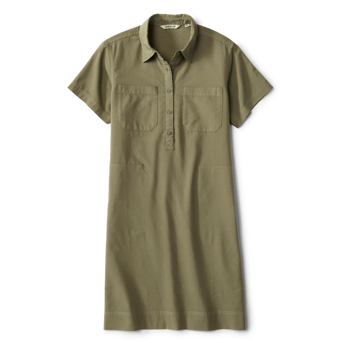 Classic Short-Sleeve Camp Shirt Dress - Orvis Trending