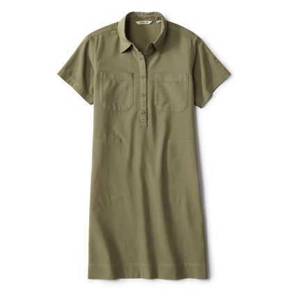 Classic Short-Sleeve Camp Shirt Dress - Orvis Trending