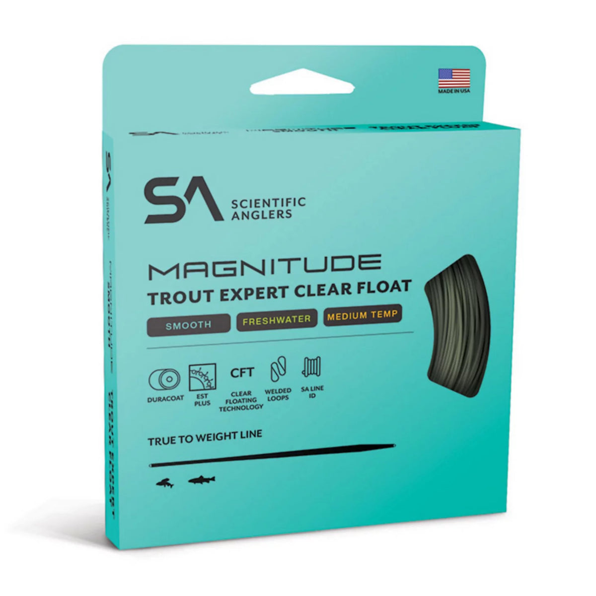 Scientific Anglers Magnitude Smooth Trout Expert Clear-Tip Fly Line - Orvis Special Offer