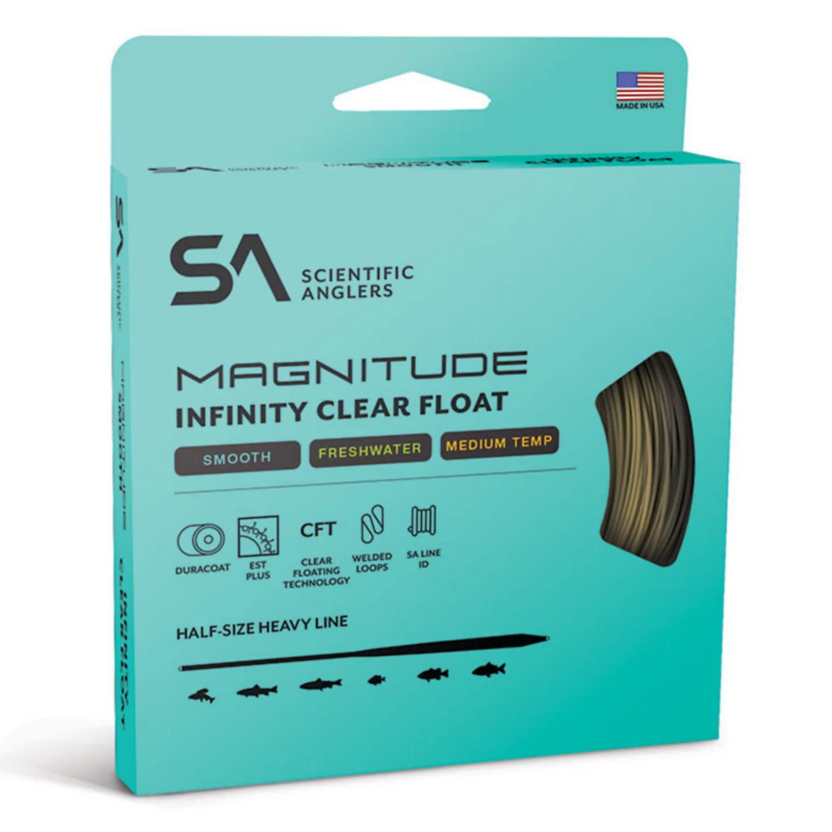 Scientific Anglers Magnitude Smooth Infinity Clear-Tip Fly Line - Orvis Latest
